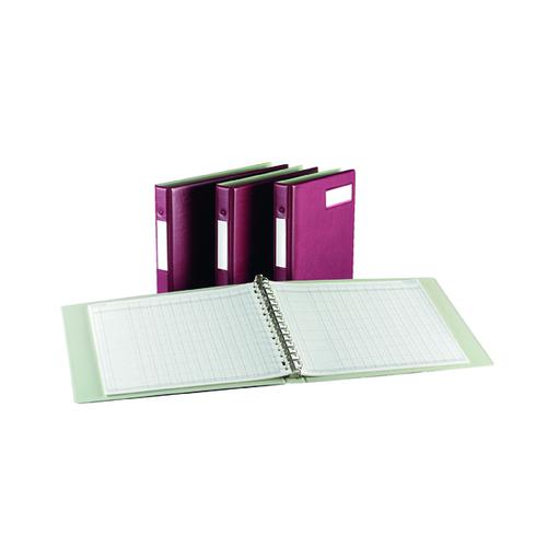 Rexel Variform V4 Multi-Ring Binder Maroon (Stores upto 150 A4 paper) 75149