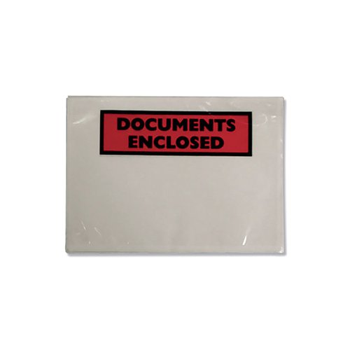 Self Adhesive Documents Enclosed Envelopes A7 Printed [Box 1000]
