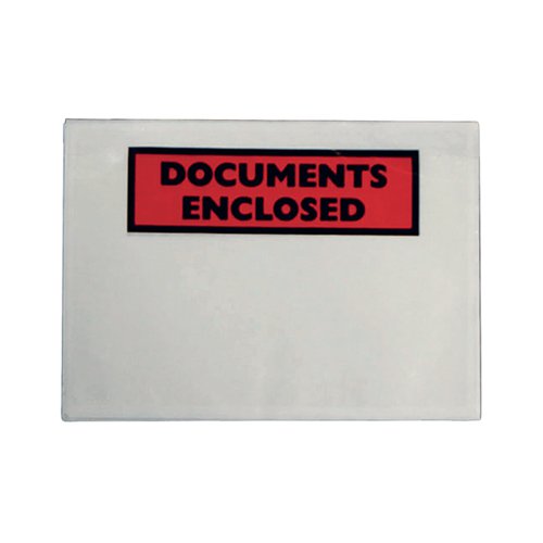 GoSecure Documents Enclosed Wallet DL Pack of 1000 DL2 PLE-DOC-DL