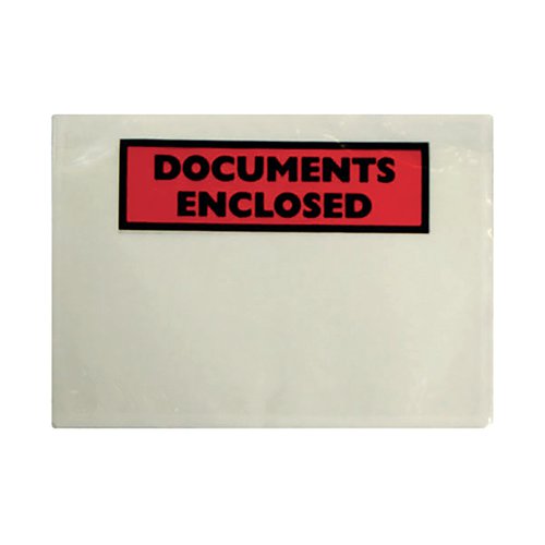 GoSecure Documents Enclosed Wallet A5 Pack of 1000 PLE-DOC-A5