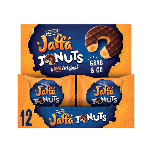 McVities Jaffa Jonuts (Pack of 12) 42281 UN02789 Buy online at Office 5Star or contact us Tel 01594 810081 for assistance