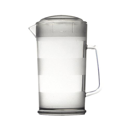 Seco Polycarbonate Jug with Lid 1800ml Clear PC64CW