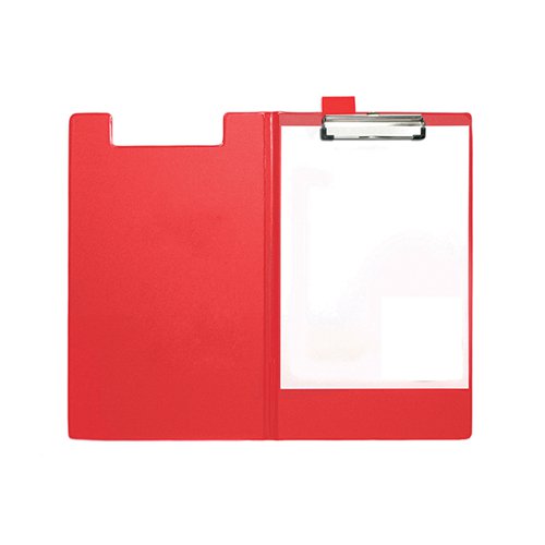 Seco Foldover Clipboard A4 Red 570-PVC-RD