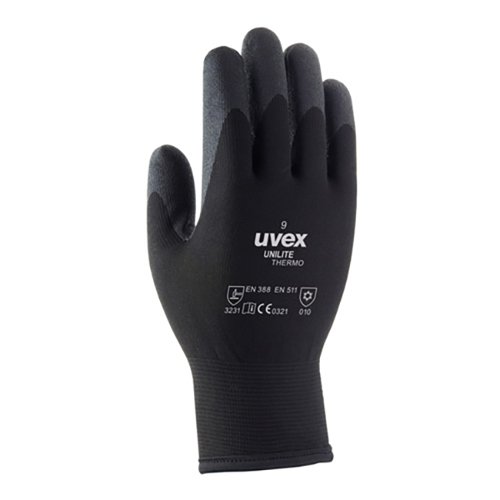 Uvex Unilite Thermo Gloves 1 Pair Black 07