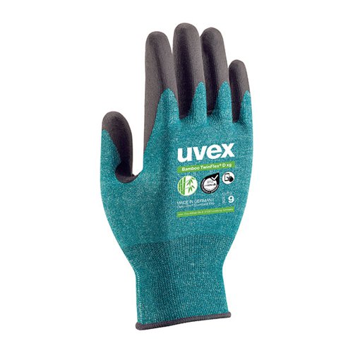 Uvex Bamboo TwinFlex D XG Cut Protection Gloves (Pack of 10)
