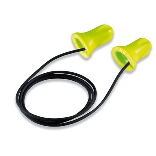 Uvex Hi-Com Corded Disposable Earplugs (Pack of 100)