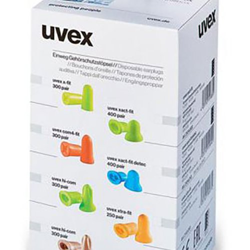 Uvex Com4 Fit Refill Bulk (Pack of 300) Uvex