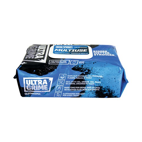 Uniwipe Ultra Grime Wipes (Pack of 100) 5900