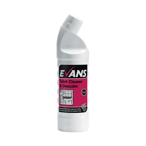 VA00392 - Evans Toilet Cleaner and Descaler 1 Litre (Removes limescale and soiling) A190CEV
