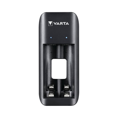 Varta USB Duo Charger AA+AAA + Recharge Batteries 2x AAA 800 mAh 57651201421 | VAR99639 | Varta