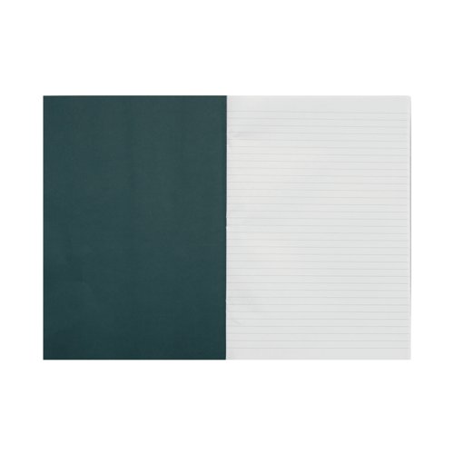 Rhino Exercise Book 8mm Ruled A4 Plus Dark Green (Pack of 50) VC08724 - VC08724