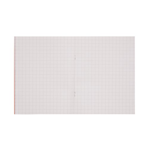 Rhino Exercise Book 10mm Square 80P 9x7 Orange (Pack of 100) VC46834