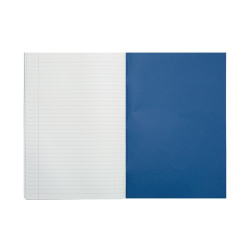 Rhino Exercise Book 8mm Ruled 64P A4 Dark Blue (Pack of 50) VC48394 - VC48394