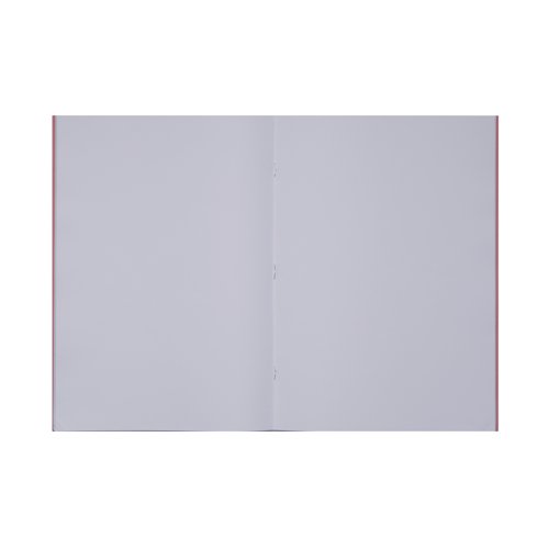 VC48483 Rhino Exercise Book Plain 80 Pages A4 Pink (Pack of 50) VC48483