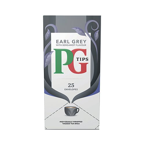 PG Tips Earl Grey Envelope Tea Bags (Pack of 25) 800398
