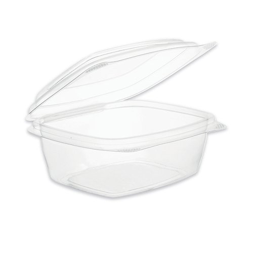 Vegware Deli Container 8oz Hinged Clear (Pack of 300) VHD-08