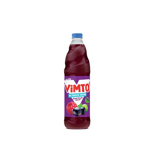 Vimto Squash No Added Sugar 725ml (Pack of 12) 1021RX