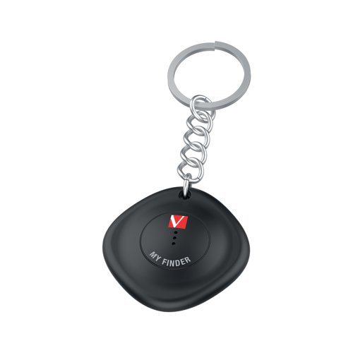 VM32130 | Verbatim's My Finder is a tracking device that works exclusively with Apple's Find My App. Simply attach the My Finder to any item that you need to keep track of and you can locate the item through the Find My App on your iPhone, iPad and MacBook. Misplaced keys, bags and other valuables are a thing of the past with Verbatim's My Finder Bluetooth tracker. Simply attach the versatile tag to the item you want to track and use Apple Find My app to locate it when missing. Within the app's Lost Mode, you can enter your contact details in the event that your missing item is located by someone else in the Apple Find My network. Supplied in black.