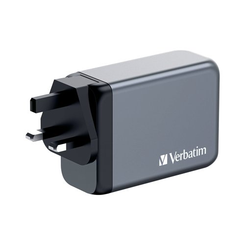 Verbatim GNC-240 GaN 240W 4 Port Charger 32205 - Verbatim - VM32205 - McArdle Computer and Office Supplies