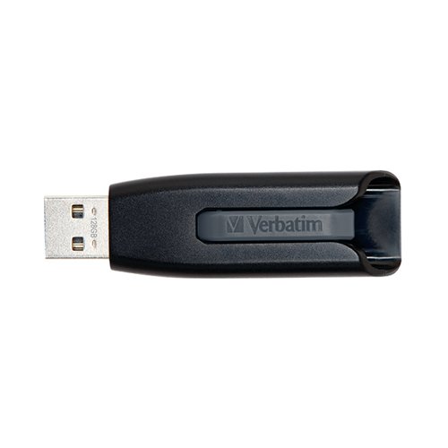 Verbatim Store ‘n‘ Go V3 128GB USB 3.0 Flash Drive Black/Grey 49189