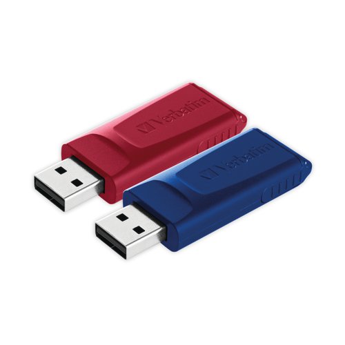 This Store and Go USB Drive from Verbatim has a retractable sliding mechanism which protects the USB connection when it is not in use. Simple and easy to use, just slide open the cap, plug into any USB 2.0 port and drag and drop your folders and files. This flash drive has a capacity of 32GB.