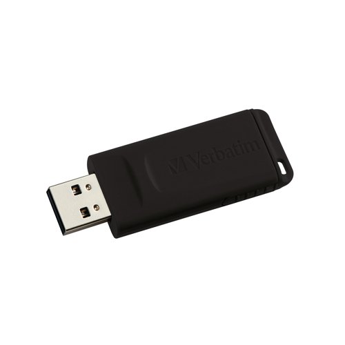 Boasting exceptionally vibrant and stylish design, the Slider USB Drive from Verbatim is a compact flash drive with a retractable sliding design that eliminates the need for easily misplaced caps. This flash drive is black in colour and has 128GB storage capacity.