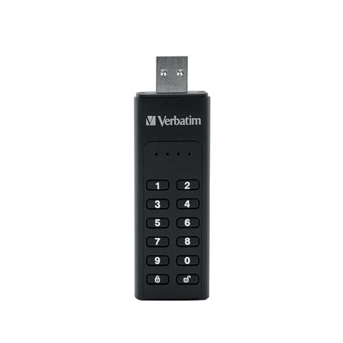 Verbatim Keypad Secure USB 3.0 Flash Drive 128GB 49429