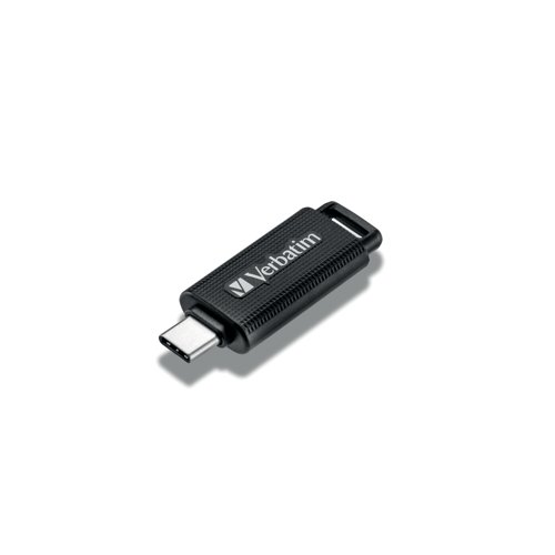 Verbatim Store n Go USB-C 3.2 Gen 1 Flash Drive 64GB ABS Black 49458 VM49458 Buy online at Office 5Star or contact us Tel 01594 810081 for assistance
