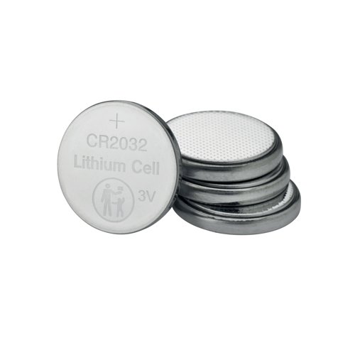 Verbatim CR2032 3V Premium Lithium Battery (Pack of 4) 49533