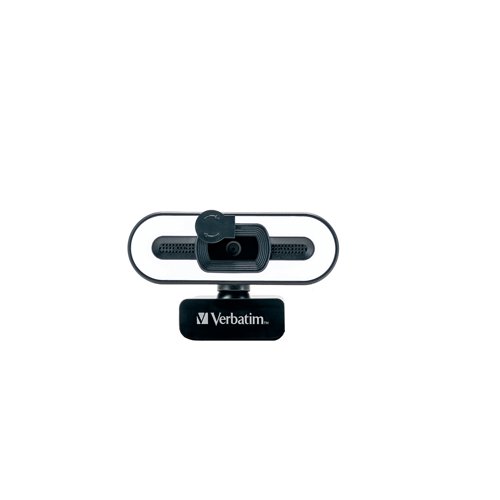 Verbatim AWC-02 Full HD 1080P Autofocus Webcam Microphone/Light 49579 VM49579 Buy online at Office 5Star or contact us Tel 01594 810081 for assistance