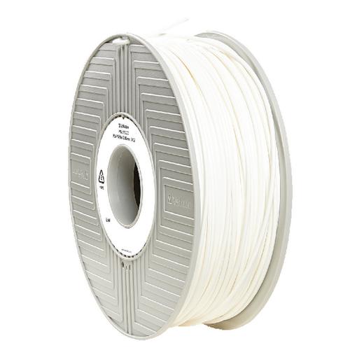 Verbatim PLA 3D White Printing Filament Reel 2.85mm 1kg 55277