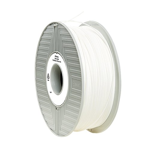 Verbatim 3D Printer Filament PLA 1.75mm 1kg White 55315