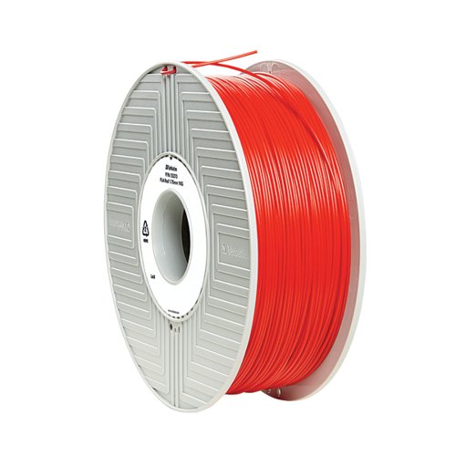 Verbatim 3D Printer Filament PLA 1.75mm 1kg Red 55320