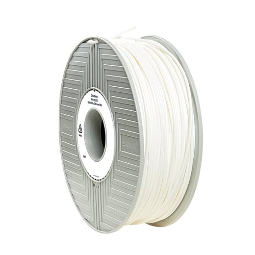Verbatim 3D Printer Filament PLA 2.85mm 1kg White 55328
