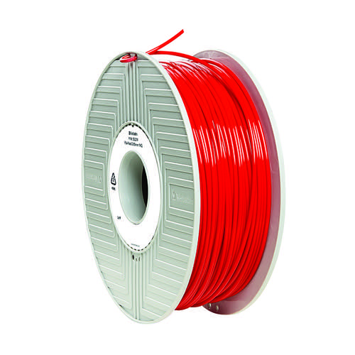 Verbatim 3D Printer Filament PLA 2.85mm 1kg Red 55330