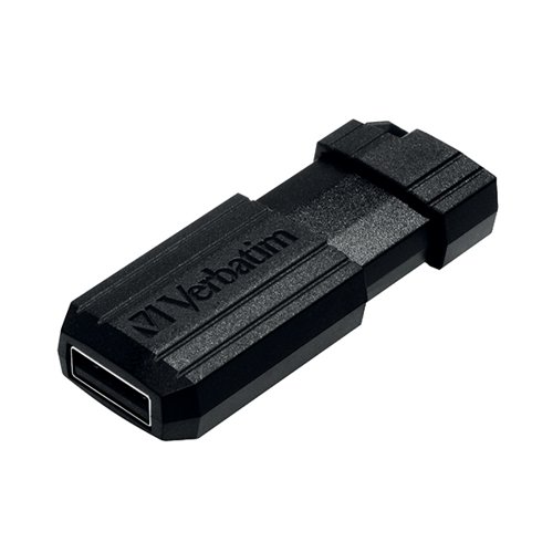 Verbatim Pinstripe USB Drive 32GB Black 49064 - VM90647