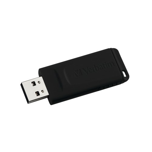 Verbatim Store n Go Slider USB 2.0 64GB Black 98698 VM98698 Buy online at Office 5Star or contact us Tel 01594 810081 for assistance