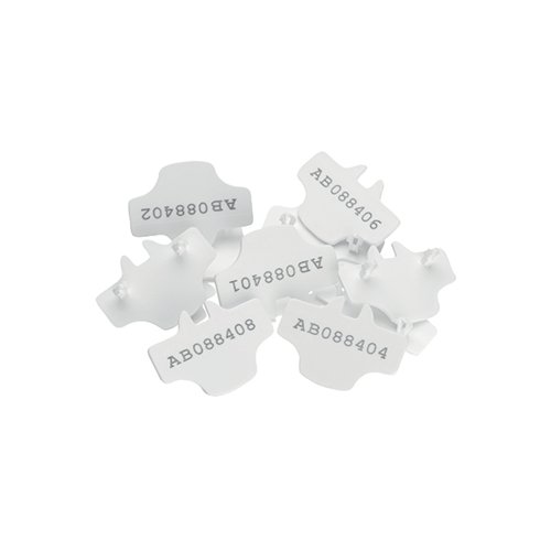 Versapak T2 Numbered Seals White (Pack of 500) NUMBEREDT2 - VP00035