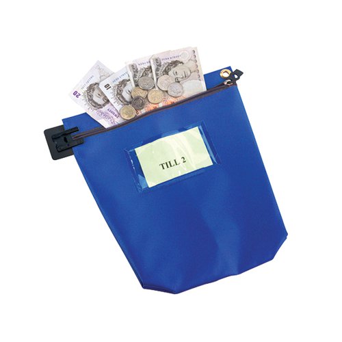 GoSecure High Security Mailing Pouch Blue CCB1 GoSecure