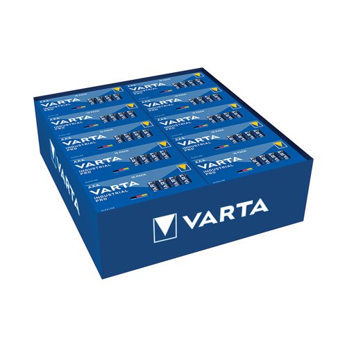 Varta Industrial PRO AAA (Pack of 10) 4003211111 - Varta - VR35666 - McArdle Computer and Office Supplies