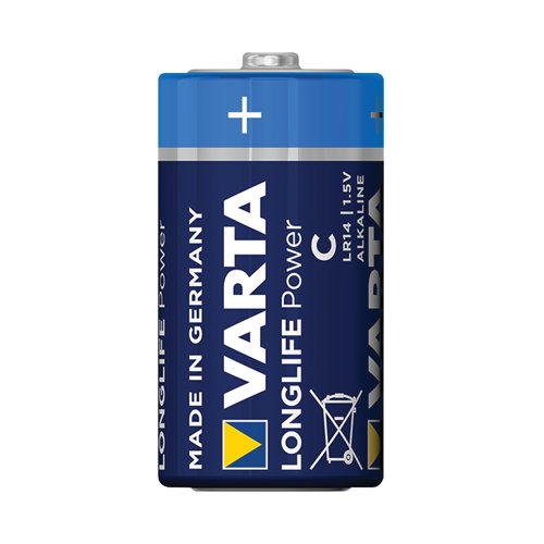 Varta Longlife Power C Battery (Pack of 4) 04914121414 Disposable Batteries VR55935