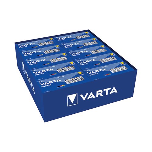 Varta Energy AAA Batteries (Pack of 10) 4103229410 - VR63501