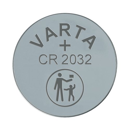 VR74646 Varta CR2032 Lithium Coin Cell Battery (Pack of 2) 06032101402