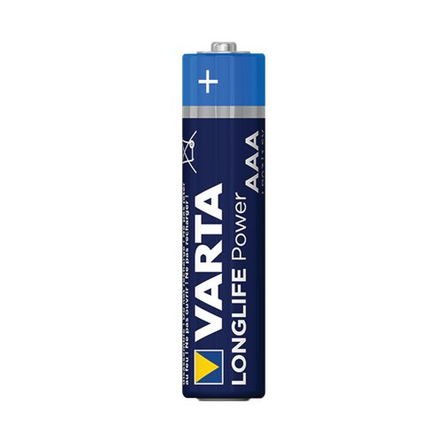 VR80758 | Varta Longlife Power is a powerful battery for power hungry devices. Suitable for battery operated toys, wireless mice and flashlights, etc., it offers powerful energy with a guaranteed storage time of 10 years. This battery pack contains twenty four batteries and provides clear communication of usage with pictograms on the pack. Supplied in a clear box with a lid making it ideal for storing unused batteries.