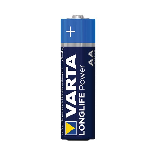 VR80761 | Varta Longlife Power is a powerful battery for power hungry devices. Suitable for battery operated toys, wireless mice and flashlights, etc., it offers powerful energy with a guaranteed storage time of 10 years. This battery pack contains twenty four batteries and provides clear communication of usage with pictograms on the pack. Supplied in a clear box with a lid making it ideal for storing unused batteries.