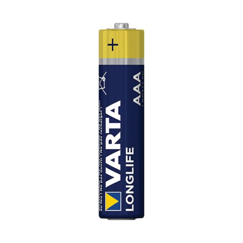 Varta Longlife is a long lasting battery for low drain devices. Suitable for remote controls for televisions and music systems, wall clocks and radios, it offers long lasting energy with constant and low energy consumption. With guaranteed storage time of 10 years, this battery blister pack contains twenty batteries and provides clear communication of usage with pictograms on the pack. Designed with a 'single press out', the pack enables easy opening and stores unused batteries.
