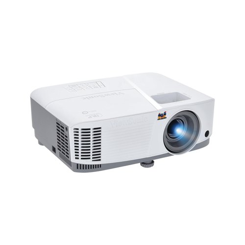 The Viewsonic PA503S SVGA Business Projector offers impressive visual performance in small business meeting rooms and classrooms. With higher brightness and longer lamp life, the projector is guaranteed to reproduce the finest of details in any environment for much longer. ViewSonic exclusive SuperColour technology offers a wider range of displayable colour ensuring true to life colour accuracy in both bright and dark environments without sacrificing image quality. Users can choose different lamp modes to extend the lamp's lifespan. When Power Saving setting is on and without any signal input, the projector will automatically switch to Eco Mode and SuperEco Mode.