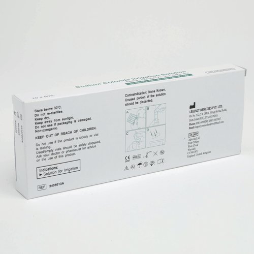 Wallace Cameron Saline Eye Wash Pods 5ml (Pack of 10) 2404096 Treatment Kits WAC10206