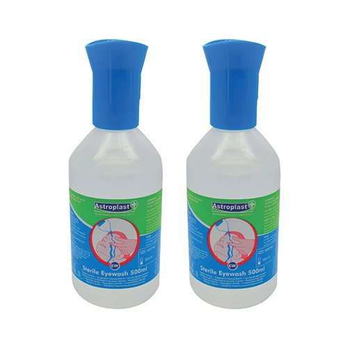 Wallace Cameron Sterile Eye Wash 500ml (Pack of 2) 2405093
