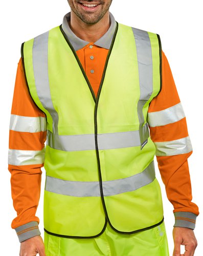 BSW27071 Beeswift BSafe High Visibility Vest